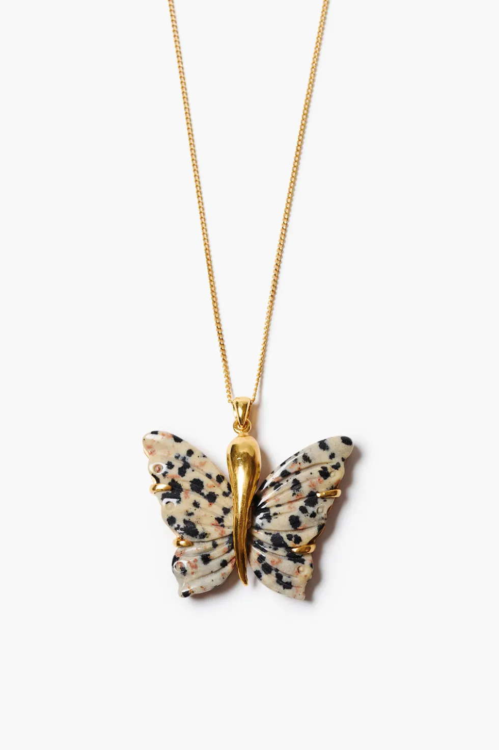 Butterfly Necklace Jasper