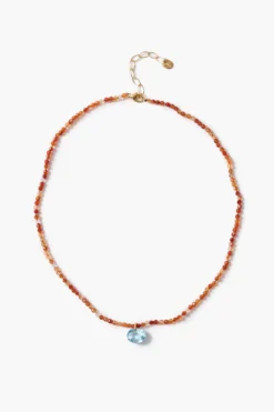 Camille Necklace Carnelian