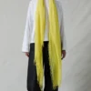 Cashmere and Silk Scarf Blazing Yellow