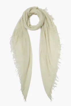 Cashmere and Silk Scarf Light Sage