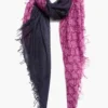 Cashmere and Silk Scarf Orchid Mix
