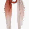 Cashmere and Silk Scarf Picante Dip Dyed