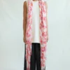 Cashmere and Silk Scarf Poppy Floral