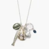 Catch Charm Necklace Multi