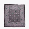 Daisy Embroidered Bandana Black