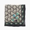 Embroidered Floral Bandana Ink