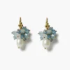 Firework Earrings Aquamarine