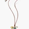 Fisherman's Charm Necklace Abalone Mix