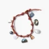 Gemma Charm Bracelet Red