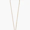 Horsebit Necklace Gold