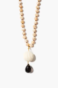 Lantern Necklace Natural MOP