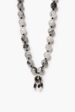 Lark Drip Necklace Tourmilated Quartz