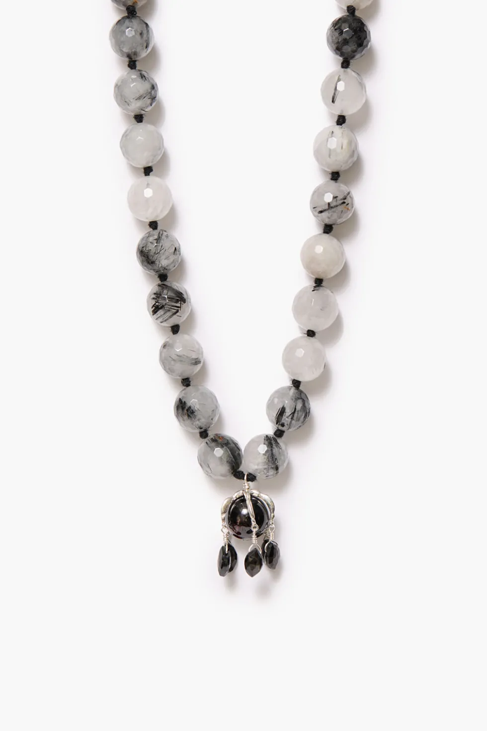 Lark Drip Necklace Tourmilated Quartz