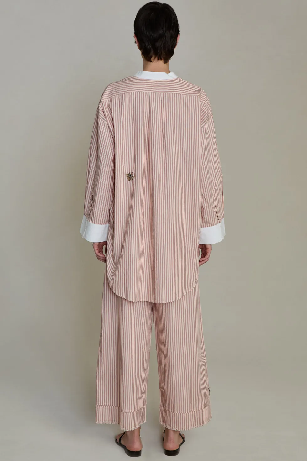Lita Blouse Pink Stripe