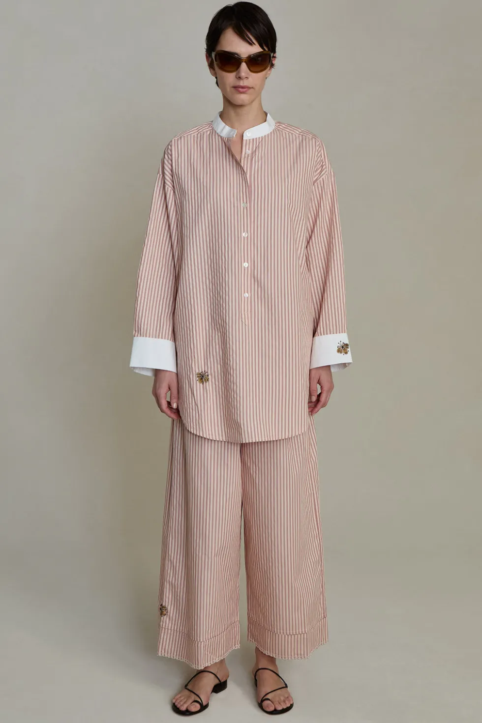 Lita Pant Pink Stripe
