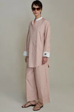 Lita Pant Pink Stripe
