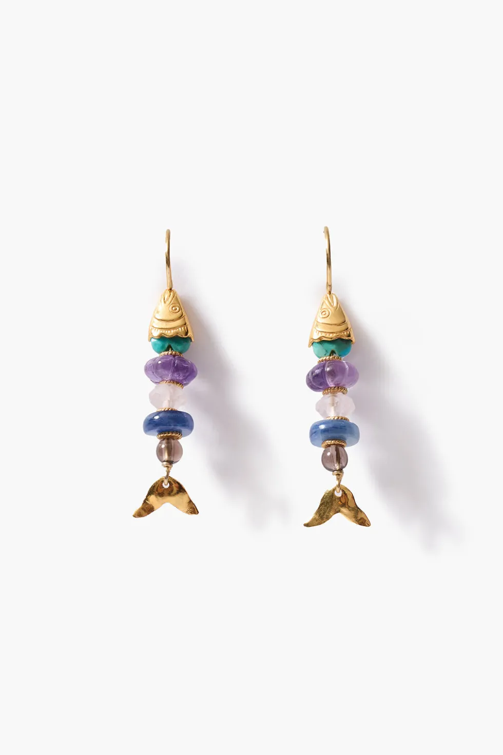 Mini Orris Earrings Multi