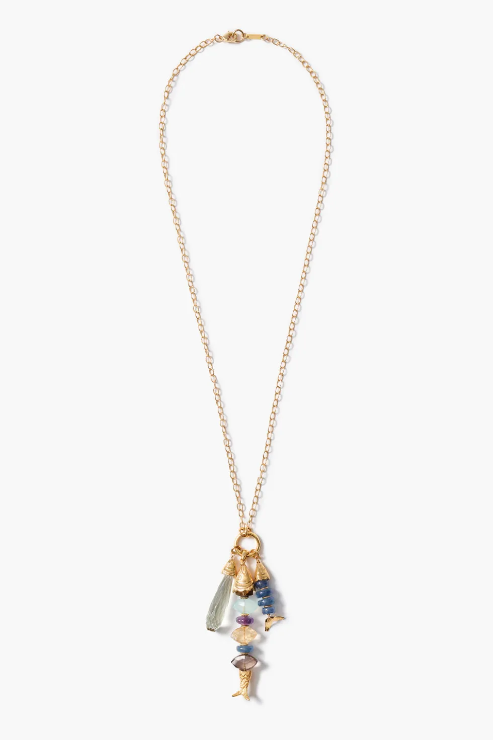 Orris Charm Necklace Multi
