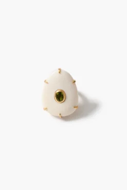 Pebble Ring Peridot