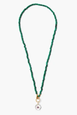 Prism Necklace Malachite
