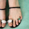 Ripple Toe Ring Set