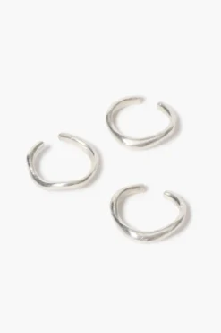 Ripple Toe Ring Set