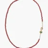 Santos Necklace Carnelian Mix