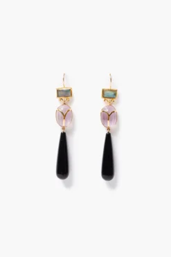 Scarab Earrings Multi