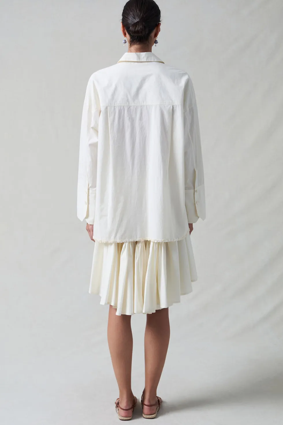 Shoelace Shirt Ivory