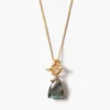 Summit Pendant Necklace Labradorite