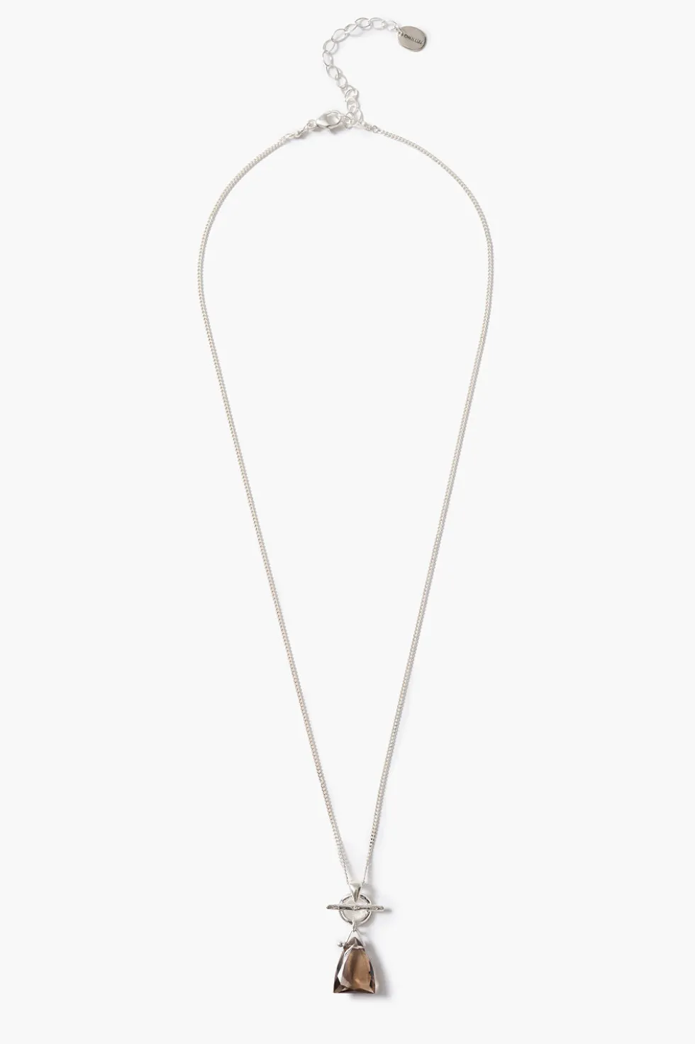 Summit Pendant Necklace Smoky Quartz