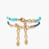Surf Anklet Set Turquoise