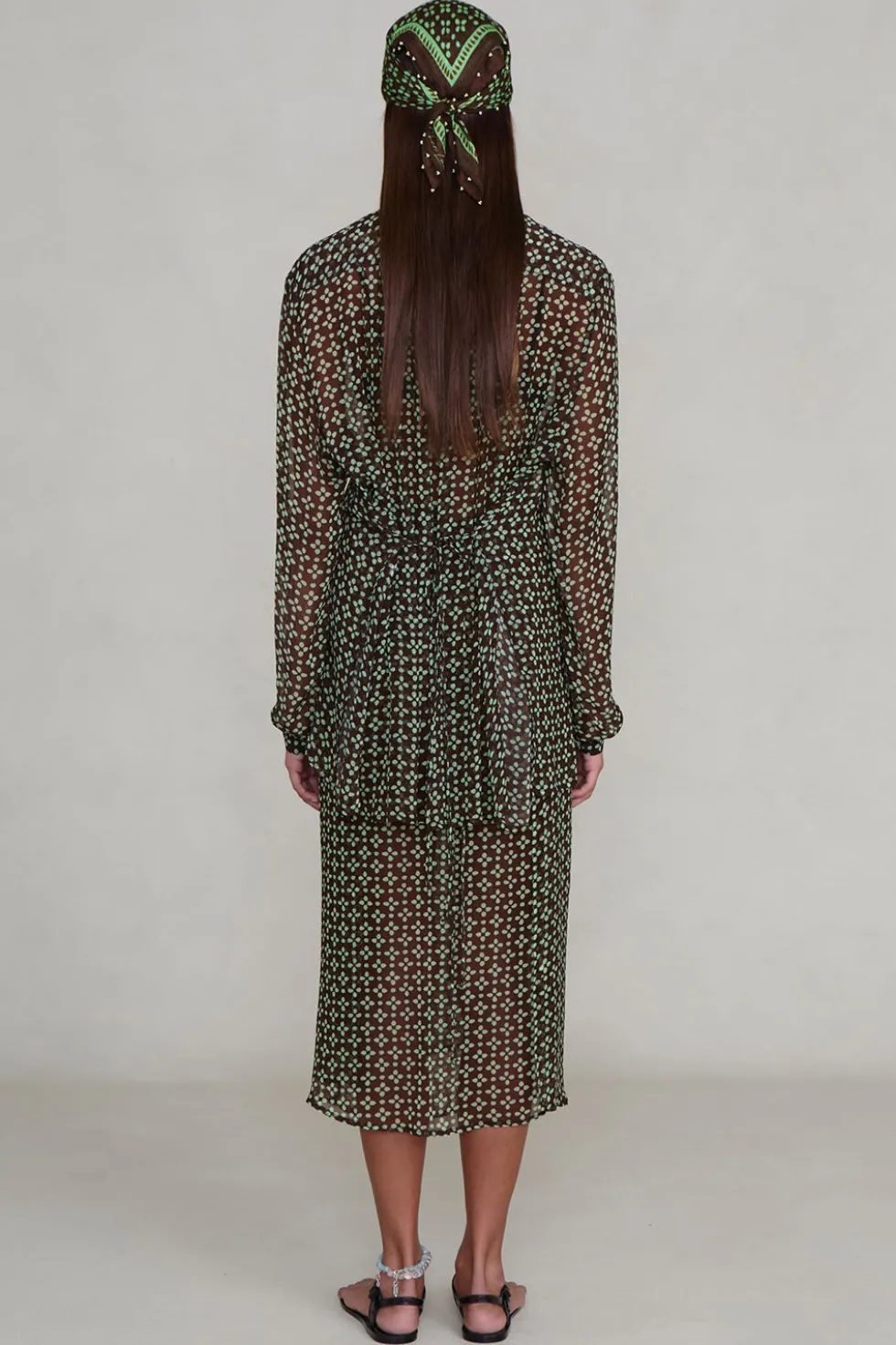 Tethered Button Up Shirt Espresso