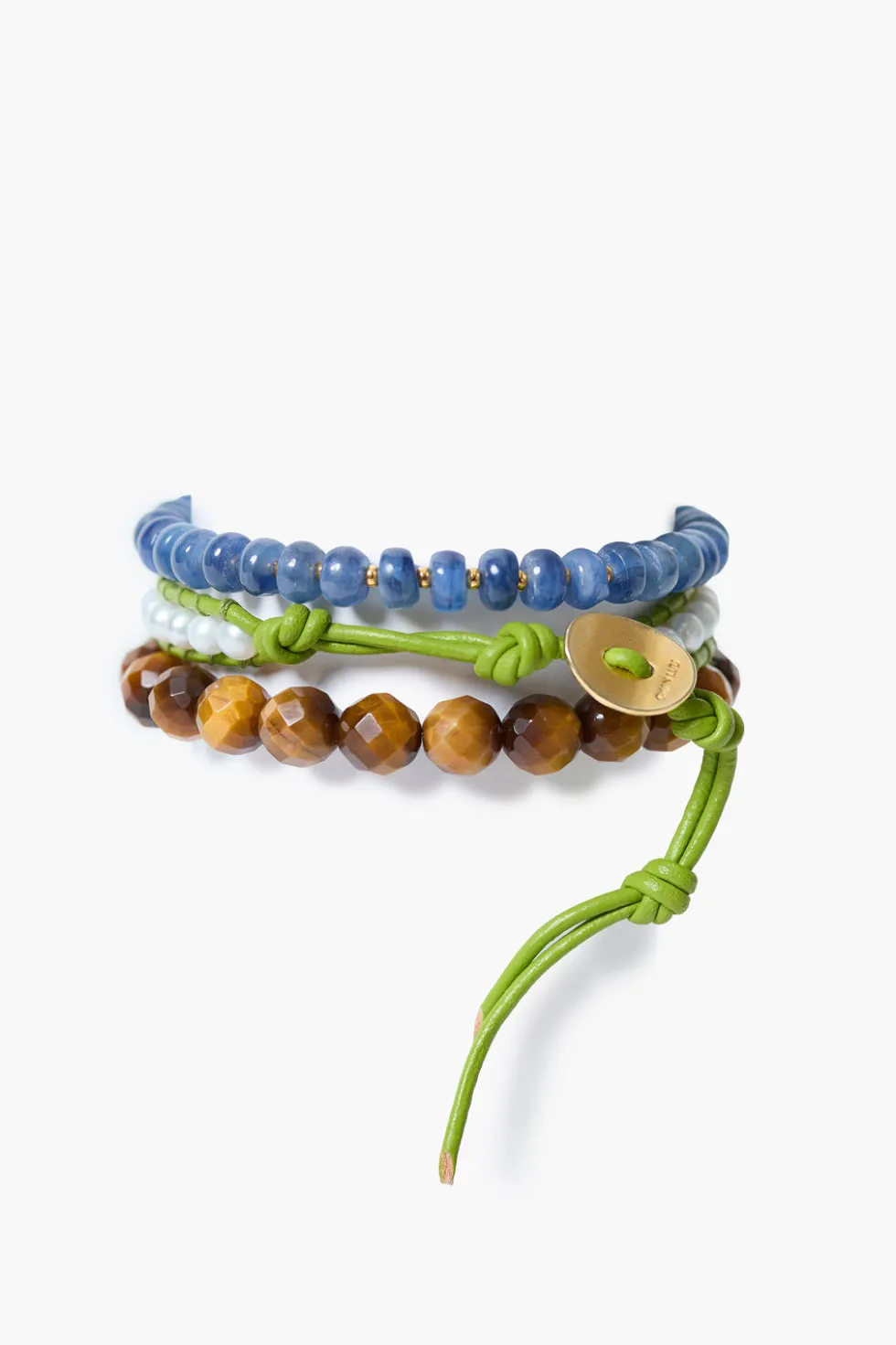 Trinity Bracelet Set Tiger's Eye