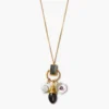 Trio Charm Necklace Multi