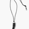 Tusk Charm Necklace Black