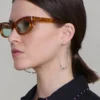 XL Crescent Hoop Earrings Silver